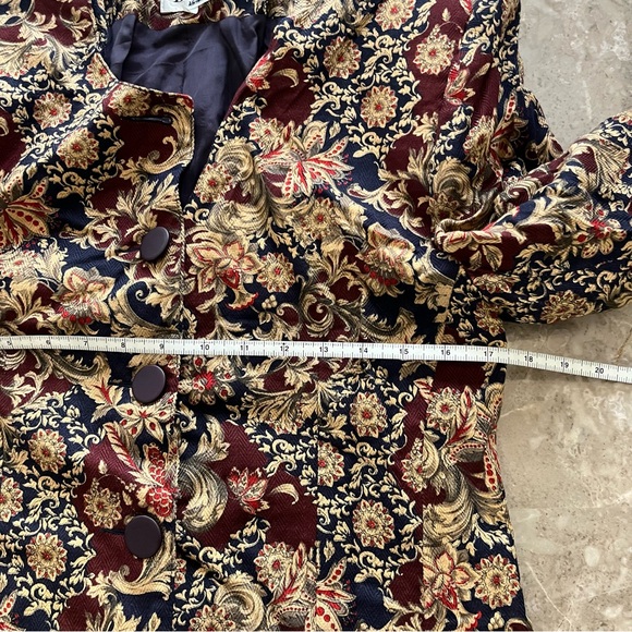 Braemar Women's Floral Jacket - blazer Multicolour size 8 - Picture 7 of 9